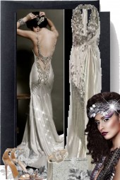 Silver gown