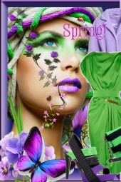 Purple and green 11