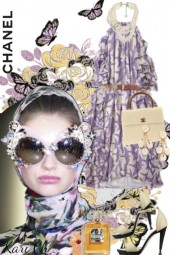 Lilla Chanel-kjole 23