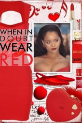 Rihanna Red