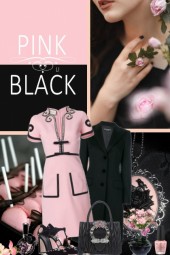 Pink - Black 