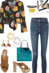 CASUAL FLORAL TOPS