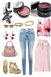 summer blush in casual style