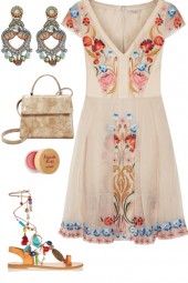 FUN DRESS STYLES -NUDE/W COLORS