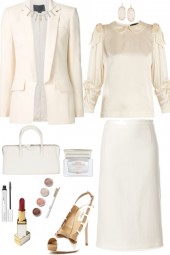 ALL WHITE STYLE FOR AN EVENT 