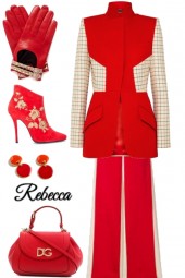 Add Red To Your Work Wear 10/7-set 1