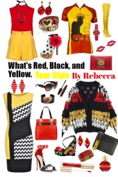 Red,Black and Yellow