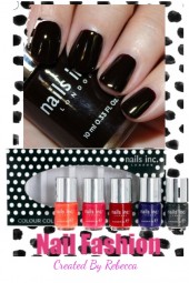 Nail Fashion-black polish