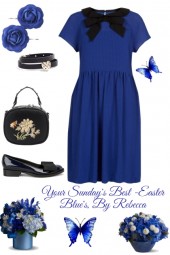 Easter Blue For A Sunday Best At Church