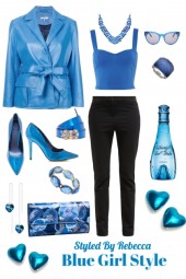 Blue Girl Style 