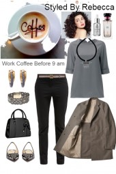 Work coffee before 9am