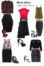 Black Skirt Styles For Summer