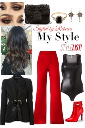 My Style Red and Black Stylelist