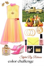 Yellow&amp;Pink Color Challenge