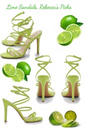 Lime Sandals