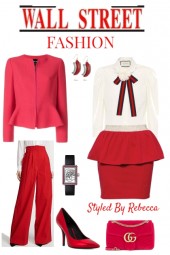 Wall Street Fashion -Red