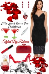 Little Black Christmas Dress