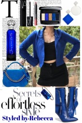 Blue Casual Style
