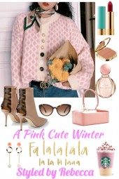 A Pink Cute Winter Top
