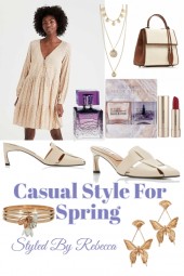 Simple Dress Up -Casual Spring Style