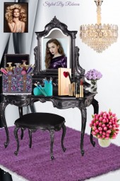 Glam things for a vanity