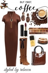 coffee dress