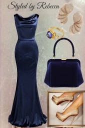 dinner in a blue dress-1/4/21