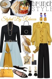 Brunch Style With Mustard Yellow