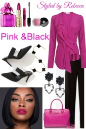 pink and black done my way