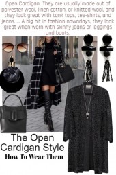 Open Cardigan Style