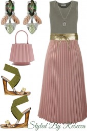 Dress Up Your Pleated Skirt