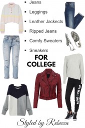 College Wardrobe List