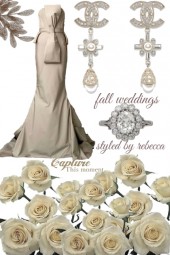 Fall weddings and taupe style