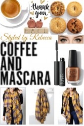 Fall Mascara, Scarf's and Coffee