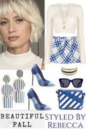 Blue For Fall Looks