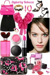 Summer Cute -Pink &amp; Black
