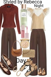 Day to Night Brown Pants 