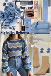 Blue Knits Show Off