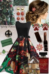 Festive Christmas Dress 12/21/24