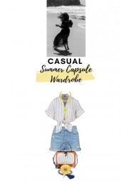 Summer capsule wardrobe and their lack of shoes