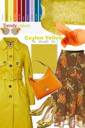 Ceylon Yellow (Pantone Fall/Winter 2018)