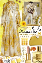 Romantic Dresses: How Lovely Yellow Is!