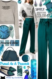 Simply Understand Color: Peacock Blue!