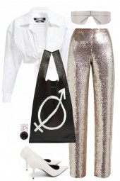 Ashish sequin trousers