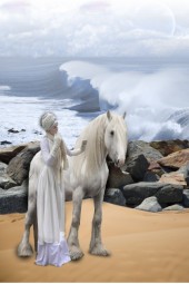 A ride on the beach on a cool November day!