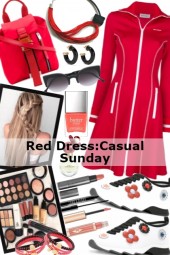 The Red Dress:Casual Sunday