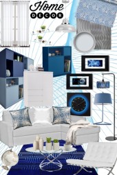 Modern Living/Blue &amp; White