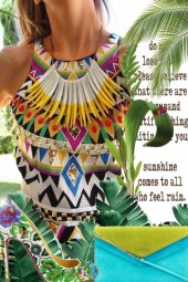 Amazing Aztec Dress