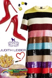 Judith Leiber burger &amp; fries clutches