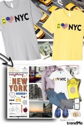 I love NYC tshirt set